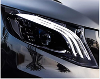 Phares de remplacement Plug and Play pour Mercedes Benz W447 Vito Vclass en matériau ABS durable