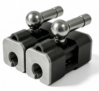 Magnet Blok Tipe K, Sensor Perpindahan Magnetostriktif, Aksesori Blok Magnetik Induksi Tetap Lubang Ganda