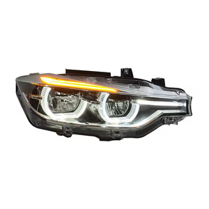 Sistema di Illuminazione Auto SJC per <span class=keywords><strong>BMW</strong></span> <span class=keywords><strong>Serie</strong></span> <span class=keywords><strong>3</strong></span> F30 F35 2012-2018 Fari Bicolore 330i 335i Luci Anteriori Gialle/Bianche - Product Image 3