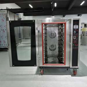 Chất lượng cao giá cả cạnh tranh thương mại tự động bánh lưu thông khí bánh mì nướng lò cho Bánh Mì Bánh nhỏ Baguette ngô - Product Image 5