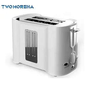 Tostador De Pan 2 Slice Extra Wide Centering Long Slot Retro Stainless  Toaster