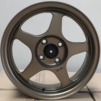 Jantes en alliage d'aluminium forgé style TE37, classiques à 5 branches, 15-19 pouces, 4x100 4x108, jantes à déport profond, neuves pour Miata Mini BRZ