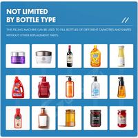 Systèmes de remplissage automatique de bouteilles d'eau liquide à 6 têtes, machine de remplissage de lotion liquide cosmétique