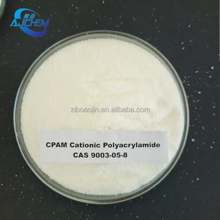 Waterbehandeling Polymeer Flocculant Kationisch Poeder Polyacrylamide Phpa