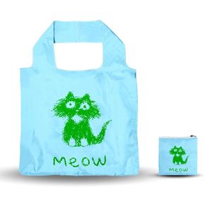 Custom Logo Printed Medium Size Shoulder Strap Portable <b>Reusable</b> <b>Shopping</b> <b>Bags</b> Long Promotional Eco-Friendly Folding Waterproof - Product Image 3