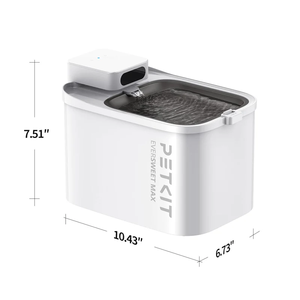 <span class=keywords><strong>Fontaine</strong></span> à <span class=keywords><strong>eau</strong></span> intelligente pour animaux de compagnie <span class=keywords><strong>Petkit</strong></span> Eversweet Max, grande capacité 3L, ultra-silencieuse, distributeur d'<span class=keywords><strong>eau</strong></span> pour chat avec filtre, surveillance par application - Product Image 6