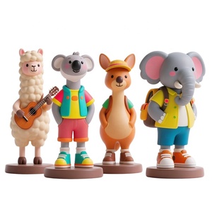 Figuras de acción de PVC personalizadas del fabricante, figuras de dibujos animados impresas en 3D, figuras de juguete divertidas de resina, diseño de figuras de vinilo, figuras de PVC. - Product Image 1