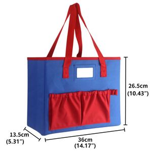 Wholesale Foldable Hanging <b>File</b> Folder Tote Bag Portable Document <b>Storage</b> Organizer for Teacher Classroom Office Supplies - Product Image 3