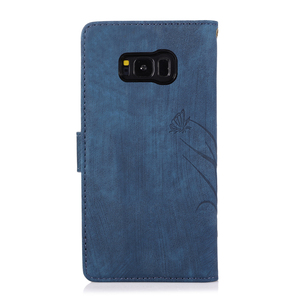 Đối Với <span class=keywords><strong>Samsung</strong></span> <span class=keywords><strong>S8</strong></span> Lật <span class=keywords><strong>Folio</strong></span> PU Da Chống Trượt Bướm Phong Lan Mô Hình Khe Cắm Thẻ Wallet Pouch Điện Thoại Trường Hợp Đối Với <span class=keywords><strong>Samsung</strong></span> <span class=keywords><strong>S8</strong></span> Cộng Với - Product Image 1