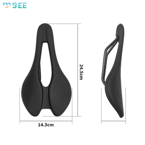 Selle de vélo SeeMore Hollow Carbon Road Bike Hybrid Bicycles, respirante, légère, ergonomique, pour VTT et vélo de route. - Product Image 1