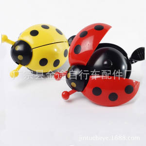 Campana de bicicleta Beetle Bell Ladybug, accesorio de bocina de bicicleta de sonido fuerte de aleación de aluminio para bicicleta de montaña de engranaje fijo - Product Image 2