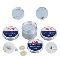 Pâte thermique en silicone à haute conductivité, différentes tailles, gel conducteur thermique pour CPU, vente chaude