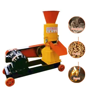 Industrial Wood Solid Fuel Burning Sawdust Pellet Making Mill Automatic Wood Pellet Making Machine Price For Sale