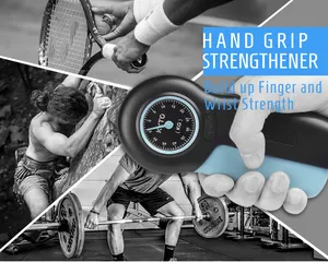 KYTO Theo Dõi Nhịp Cầm Tay Lực Kế Grip Điện Strength Meter Tay Lực Lượng Power 121lb/55Kg