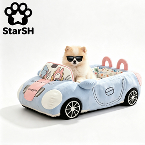 <span class=keywords><strong>Cuccia</strong></span> <span class=keywords><strong>per</strong></span> Animali Domestici a Forma di Auto Sportiva di Lusso, Tappetino Super Caldo in Peluche <span class=keywords><strong>per</strong></span> Cani, Divano <span class=keywords><strong>per</strong></span> Animali Domestici Staccabile e Lavabile - Product Image 4