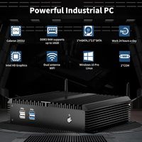 Mini PC industriel sans ventilateur, l'hôte adopte une conception de contrôle industriel, avec une super adaptabilité environnementale