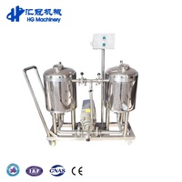 Réservoirs de fermentation de bière en acier inoxydable HG 1000L 2000L Unitank de fermenteur industriel à vendre