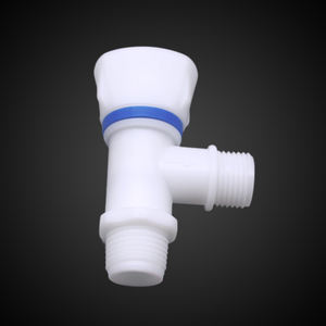 Válvula Angular de Plástico de Doble Vía con Cabezal Cuadrado de 1/2'' y Cartucho Cerámico de Fábrica China - Product Image 1