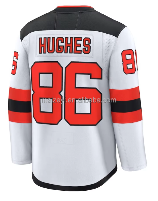 #86 Jack Hughes Blanc