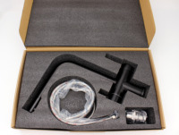 Robinet d'eau potable à 3 voies pour évier de cuisine Robinet filtre à eau en céramique Refroidisseur d'eau pétillant 3 en 1