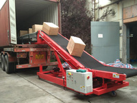 Convoyeur mobile de chargement et de déchargement de conteneurs de 20/40 pieds, hydraulique, électrique, robuste, personnalisé, pour ligne de production de camions