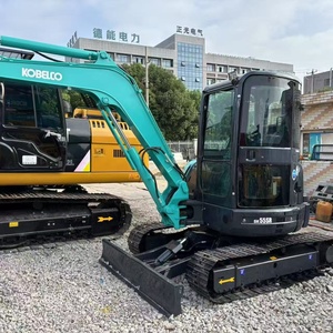 Excavadora Kobelco SK55 Usada de 5 Toneladas, Gran Potencia, en Venta, Modelos SK135, SK350, SK75, SK55, SK50, Mini Excavadora Kobelco SK55 Usada - Product Image 1