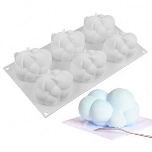 Wholesale Cloud Shape <b>Silicone</b> Cake Mold Cavity Mousse Cake Mould for Dessert <b>Baking</b> Cake Tools - Product Image 1