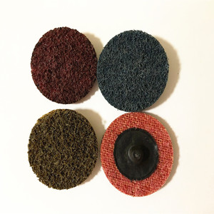 Sanding <strong>Discs</strong> 2 Inch Roll Lock Quick Change <strong>Discs</strong> With 1/4'' Holder Surface Conditioning <strong>Discs</strong> - Product Image 2