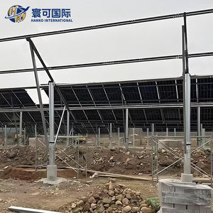 長期地上設置プロジェクト向けのカスタム設計ソーラースチール構造物　単柱地上設置システム - Product Image 6