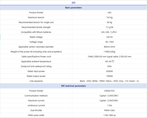 High-Quality Heavy-Duty Transport and Hoisting <strong>Drones</strong> with a Single-Axis Rated Takeoff Weight of 60kg <strong>Drone</strong> Motor Kits - Product Image 6