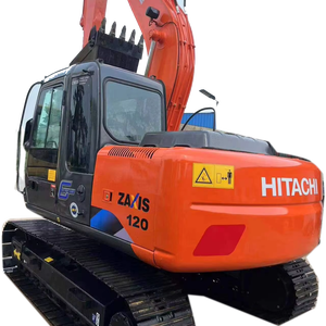 Excavateurs sur chenilles HITACHI ZX120 d'occasion certifiés CE avec godet Excavateur japonais de terrassement original 12 TONNES du Japon - Product Image 1