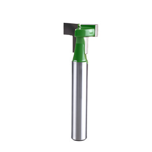 Keyhole Cutter T-Type Milling Cutter For Edge Trimmer Solid Wood MDF Hardwood Particleboard Plastic Plywood Metric Size - Product Image 1