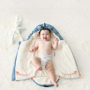 Gigoteuse pour nouveau-né 0-3 mois, emmaillotement pour bébé, sac de couchage à fermeture éclair - Product Image 1