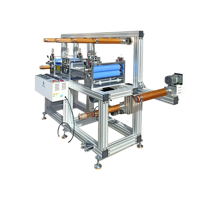 320 Round Knife Die-Cutting Machine Three-Station Laminating Slitting Machine (4 Unwinding Shafts and 4 Rewinding Shafts)