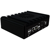 BKHD kipas angin sunyi industri, PC Mini 12 Gen N150 2*1G Gigabit Lan 2 * COM HD/DP/tipe-c 4 tampilan 6 * USB DDR5 WIFI/LTE/5G