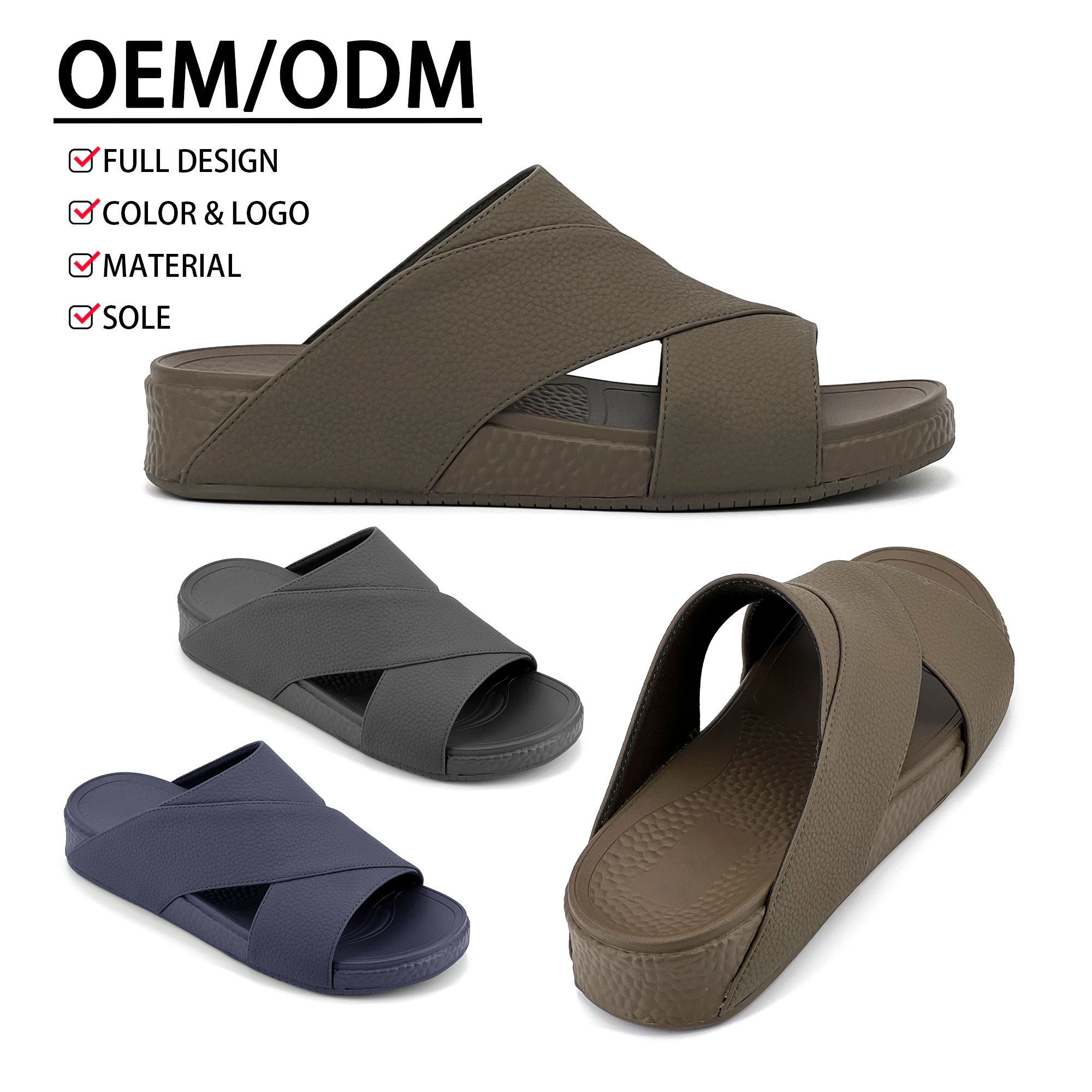 Compra sandalias italianas de alta calidad para hombre para el