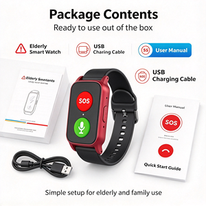 Reloj Inteligente SOS para Personas Mayores S3 con Detección de Caídas, Ubicación GPS, Llamada de Emergencia con un Toque, Llamada de Voz para el Cuidado de Personas Mayores - Product Image 3