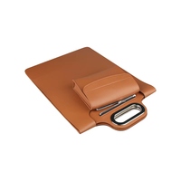 Housse pour ordinateur portable 3 en 1 avec port de charge sans fil, support pliable, chargeur multi-appareils pour ordinateur portable, téléphone, montre