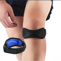 Stabilisateur de forme patellaire ajustable, antiglisse et réglable, sangle pour le genou, soulage la douleur, pour le sport