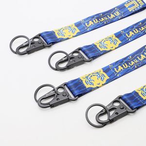 Custom Sublimation Print Team Mascot Logo Short Keychain Lanyard for Sports Clubs & Fan Merchandise - Product Image 3