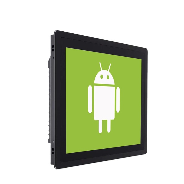 3mm Slim Bezel Aluminum Frame 15 Inch Single-board PC Embedded Industrial Touchscreen Computer All-in-one with Android 15 OS