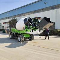 2/2.6/3.5 M3 automatique mobile auto chargement ciment béton prêt malaxeur camion fabricant