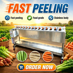 Máquina Peladora <span class=keywords><strong>de</strong></span> Piel <span class=keywords><strong>de</strong></span> Konjac, Bardana y Castaña <span class=keywords><strong>de</strong></span> Agua con Rodillo Abrasivo Profesional <span class=keywords><strong>de</strong></span> Grado 304 para Fábricas <span class=keywords><strong>de</strong></span> Almidón - Product Image 2