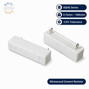 Résistance en Ciment Haute Puissance <span class=keywords><strong>50W</strong></span> 1R/2/3/4/5/6/<span class=keywords><strong>8</strong></span>/10/12/20/25/100/200 Ohm/1K 2K – Plusieurs Tailles pour des Performances Stables - Product Image 2