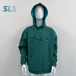 Sudaderas con Capucha para Hombre y Mujer, Sudaderas con Capucha de Moda Color Oliva, Manga Larga, con un Solo Bolsillo, Sudaderas Casuales - Product Image 1