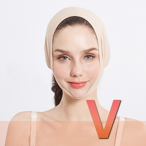Nuovo elastico traspirante <span class=keywords><strong>V</strong></span> lifting viso massaggiatore cintura traspirante mento lifting cintura dimagrante bendaggio dimagrante forma maschera per il viso - Product Image 2