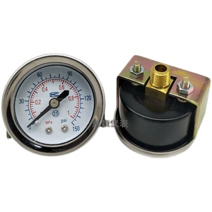 เกจวัดความดันตามแนวแกน40ZV Y พร้อมตัวยึดแผง1MPa 150PSI - Product Image 1