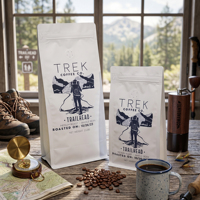 Kantong Kemasan Kopi Food Grade PET PA AL CPP Zipper Custom Gravure Print Sampel Pouch Segel Delapan Sisi Kantong Kopi