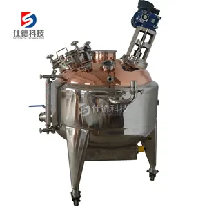 Steam Jacketed Boiler 300L to 2000L Stainless Steel Stills Boiler for Moonshine Distilling Bain Marie Boiler