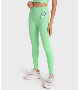 Mallas negras de cintura alta para mujer, pantalones deportivos, pantalones de yoga anticelulíticos a granel - Product Image 4
